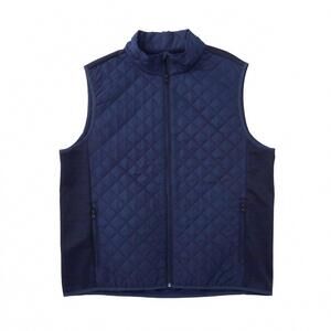NEW F/X FUSION men's quilted sporty vest in navy